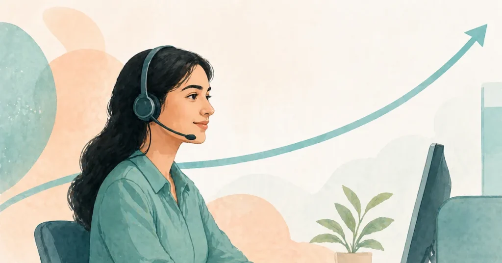 CSAT improvement ecommerce India contact centre agent training