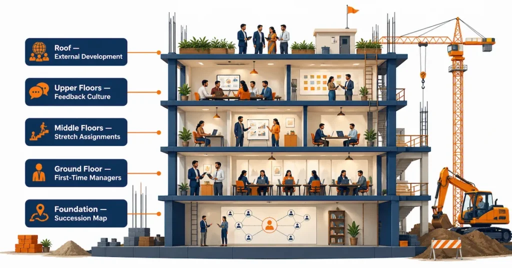 Leadership pipeline India — five layers to grow leaders before you need them