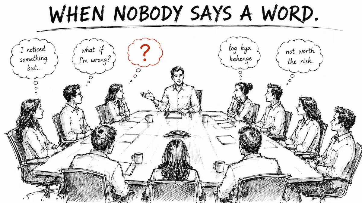 Psychological safety in Indian workplace meetings and team dynamics
